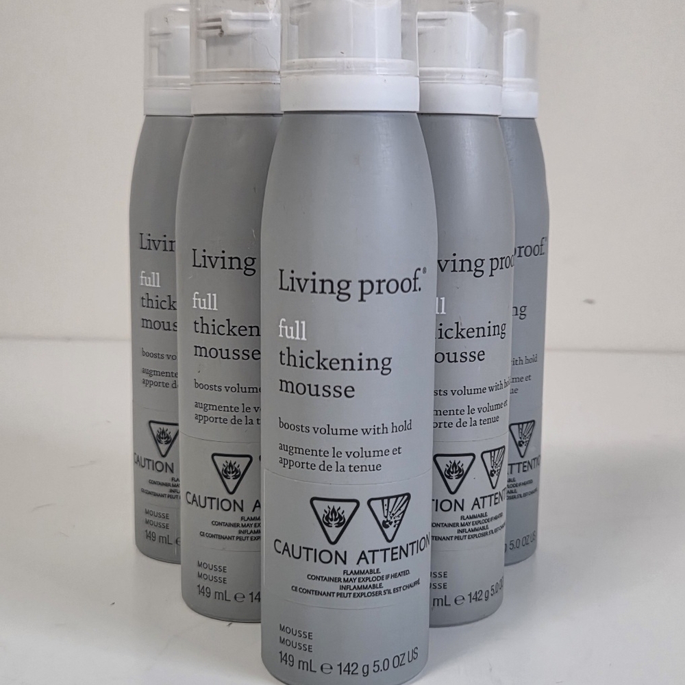 2 For 1!  Living Proof Full Thickening Mousse, Full Size **Read Description**